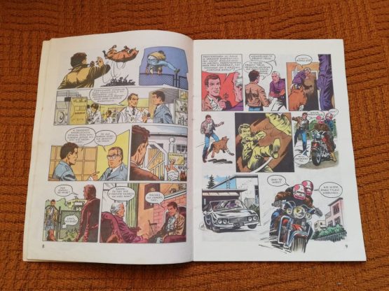 Stary komiks Fortuna Amelii nie batman 1986 PRL - obrazek 7
