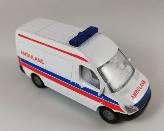 Samochodzik resorak model siku ambulans pogotowie - obrazek 3