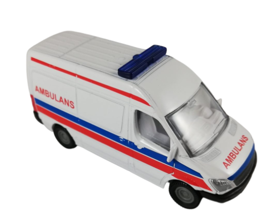 Samochodzik resorak model siku ambulans pogotowie