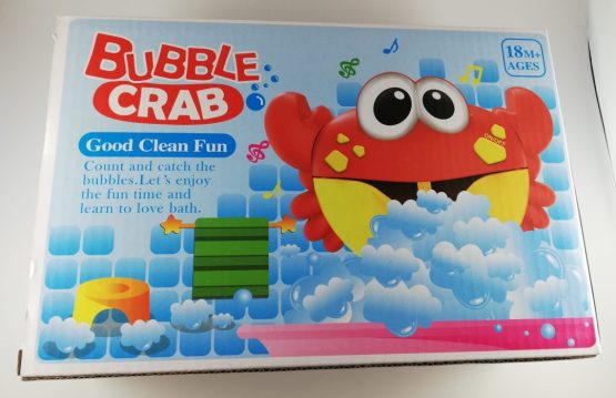 Krab do robienia piany maszynka do wanny kąpieli z melodyjkami making foam to the bath zum bad Schaum machen Krabbe Crab