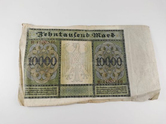 Stary Banknot Niemcy 10000 marek 1922 - obrazek 2