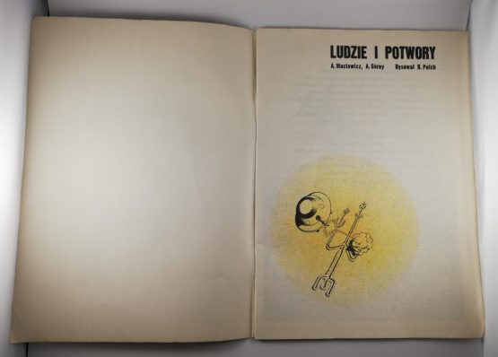 Stary komiks kolekcjonerski Ludzie i potwory 1990 - obrazek 6