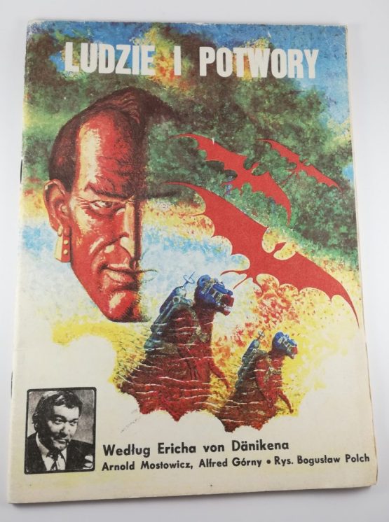 Stary komiks kolekcjonerski Ludzie i potwory 1990