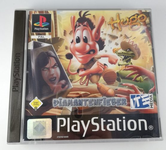 Stara gra kolekcjonerska na konsole PlayStation 1 Hugo Diamantenfieber ps1 psx