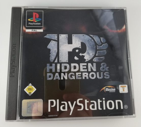 Stara gra kolekcjonerska na PlayStation 1 Hidden & Dangerous ps1 psx