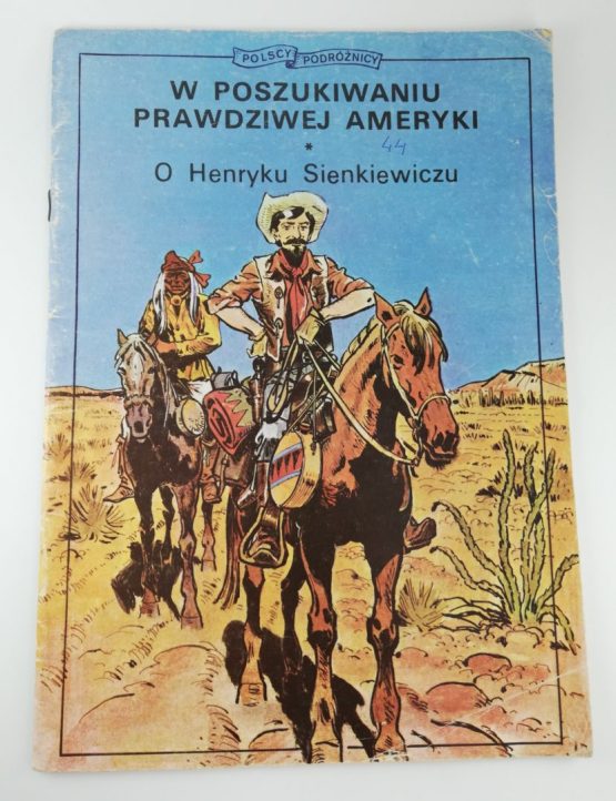 Stary komiks kolekcjonerski W Poszukiwaniu Prawdziwej Ameryki 1988 PRL