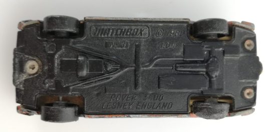 Stary samochodzik resorak kolekcjonerski Matchbox 1989 Rover 3500 Lesney - obrazek 4