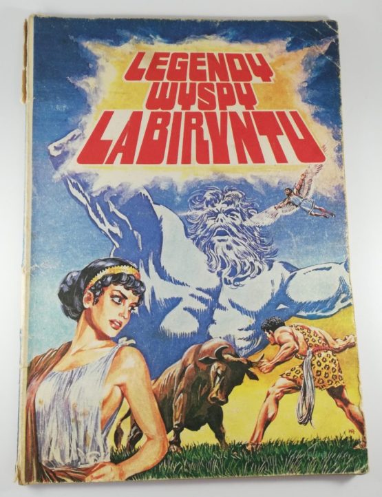 Stary komiks kolekcjonerski Legendy Wyspy Labiryntu 1989 PRL