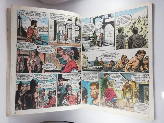 Stary komiks kolekcjonerski Legendy Wyspy Labiryntu 1989 PRL - obrazek 6