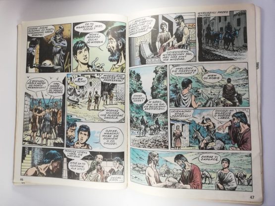Stary komiks kolekcjonerski Legendy Wyspy Labiryntu 1989 PRL - obrazek 2