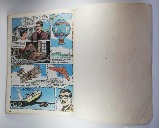 Stary komiks kolekcjonerski Legendy Wyspy Labiryntu 1989 PRL - obrazek 4