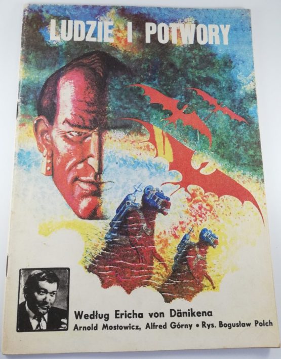 Stary komiks kolekcjonerski Ludzie i Potwory 1990