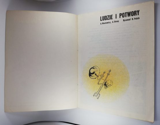 Stary komiks kolekcjonerski Ludzie i Potwory 1990 - obrazek 2