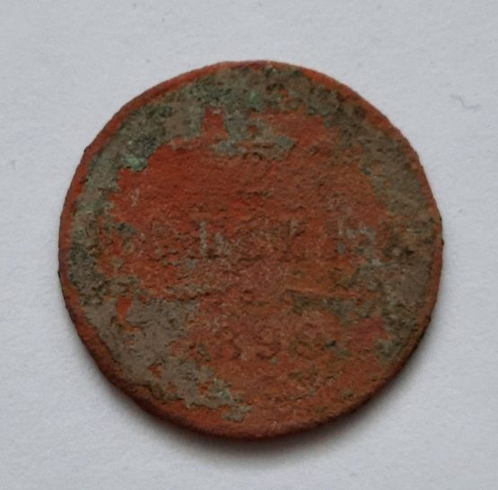 Stara moneta kolekcjonerska 1/2 kopiejki 1899 Rosja