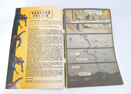 Stary komiks kolekcjonerski Spider-Man Marvel 7/1995 - obrazek 7