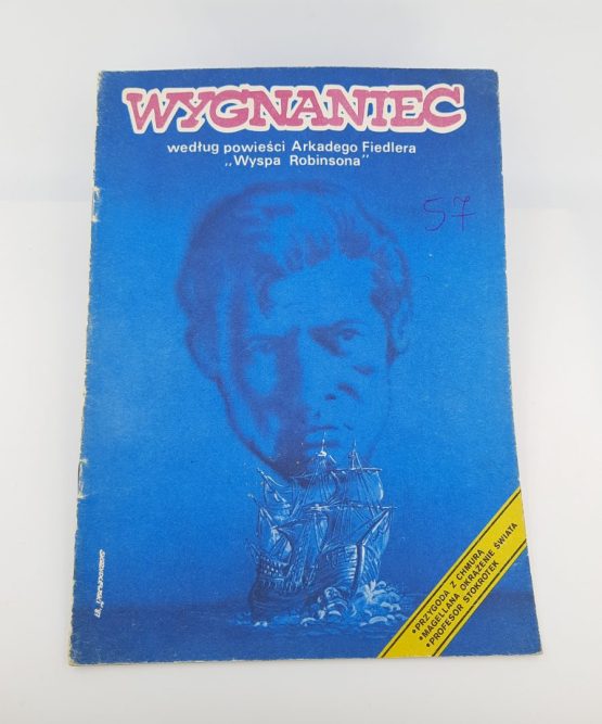 Stary komiks kolekcjonerski Wygnaniec 1988