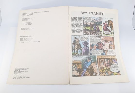 Stary komiks kolekcjonerski Wygnaniec 1988 - obrazek 8