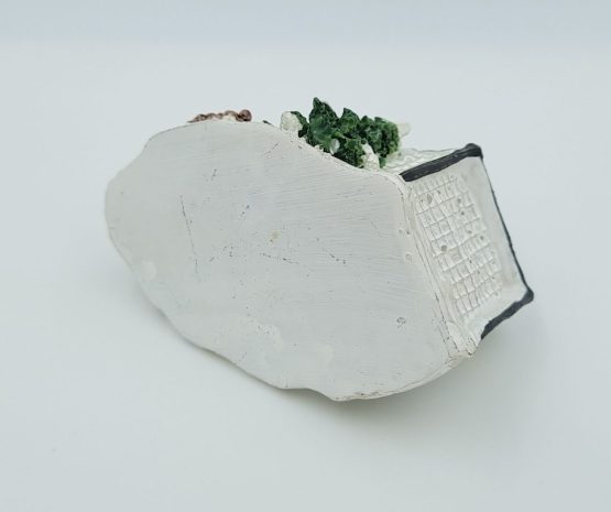 Figurka ceramiczna dzieci grające dekoracja makieta prezent upominek - obrazek 2