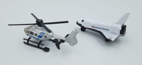 Samochodziki resoraki model siku policja straż ambulans helikopter - obrazek 6