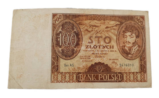 Stary Banknot kolekcjonerski Polska 100 zł 1932