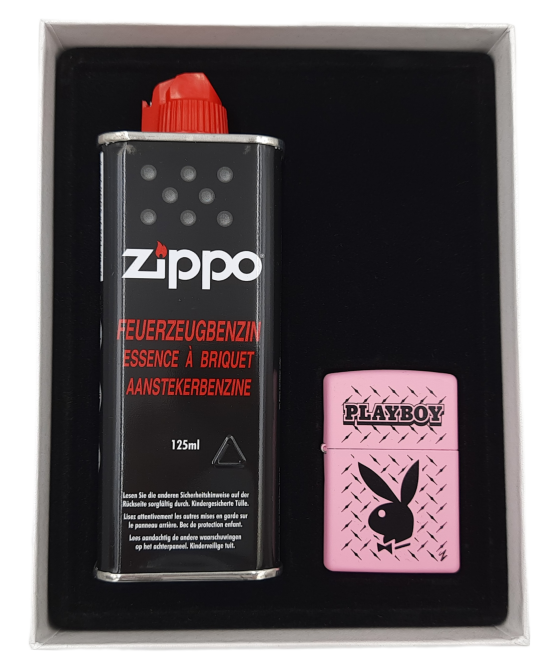 Zestaw upominkowy zapalniczka zippo benzyna kamienie prezent upominek