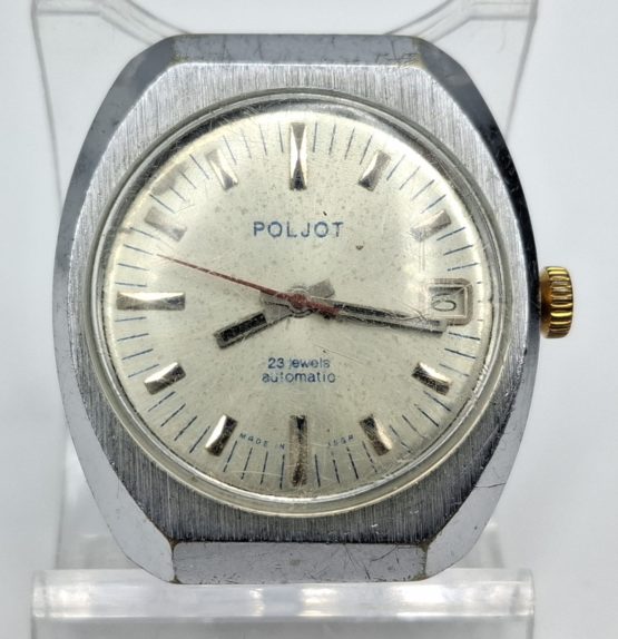 Stary zegarek mechaniczny kolekcjonerski Poljot automat - obrazek 2