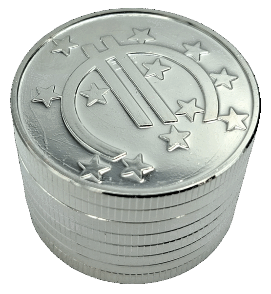 Młynek metalowy do tytoniu zioła crusher grinder euro - obrazek 3