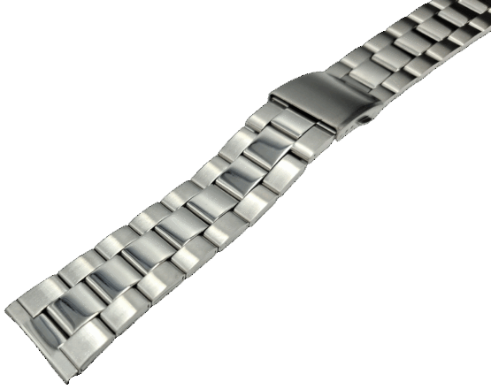 Bransoleta bransoletka do zegarka elegancka 22 mm stal nierdzewna - obrazek 4