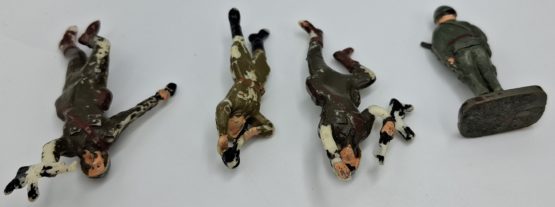 Stare kolekcjonerskie żołnierzyki żołnierz figurki PRL - obrazek 4
