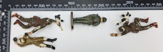 Stare kolekcjonerskie żołnierzyki żołnierz figurki PRL - obrazek 5