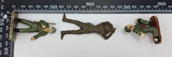 Stare kolekcjonerskie żołnierzyki żołnierz figurki PRL - obrazek 5